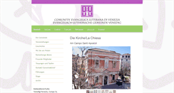 Desktop Screenshot of kirche-venedig.de